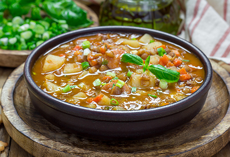 HonorHealth - Nutrition Simple lentil soup