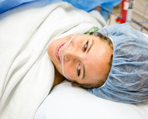 Preparing for cesarean section