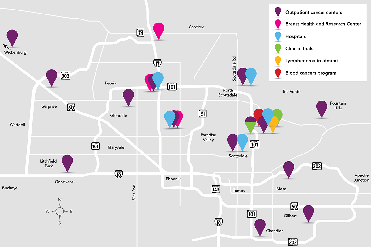 honorhealth virginia g piper cancer center network locations jcl my chart