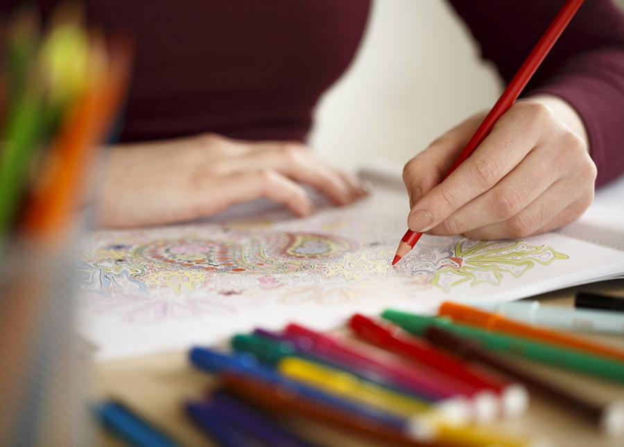 Take a coloring break to help reduce stress. Download this free coloring book from HonorHealth.