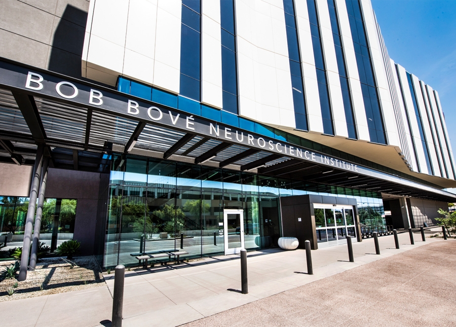 Entrance to the Bob Bove Neuroscience Institute at HonorHealth