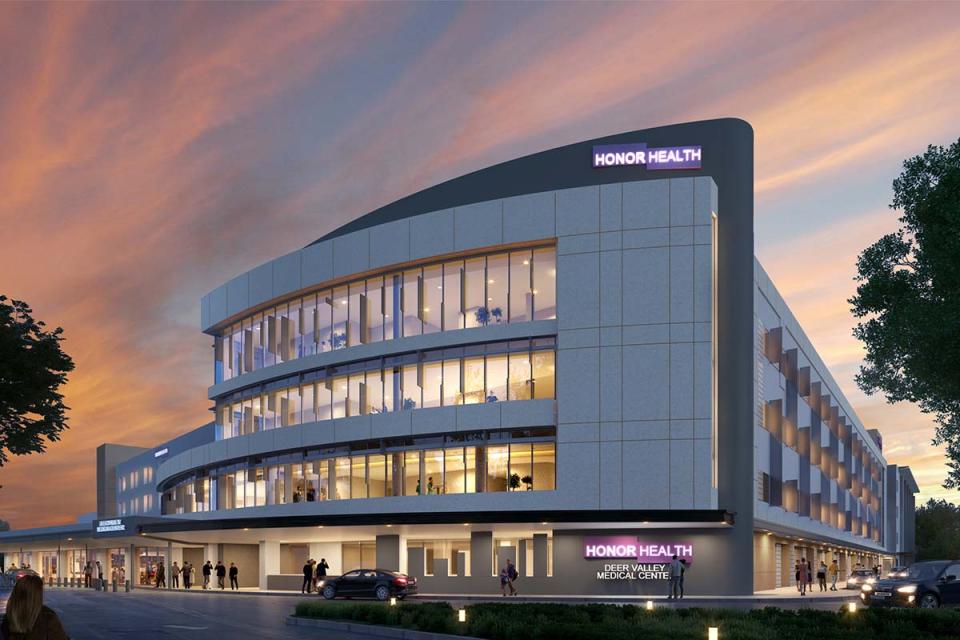 HonorHealth Deer Valley Medical Center expansion rendering