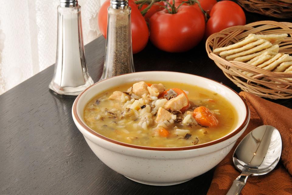 Chicken and wild rice soup recipe from HonorHealth