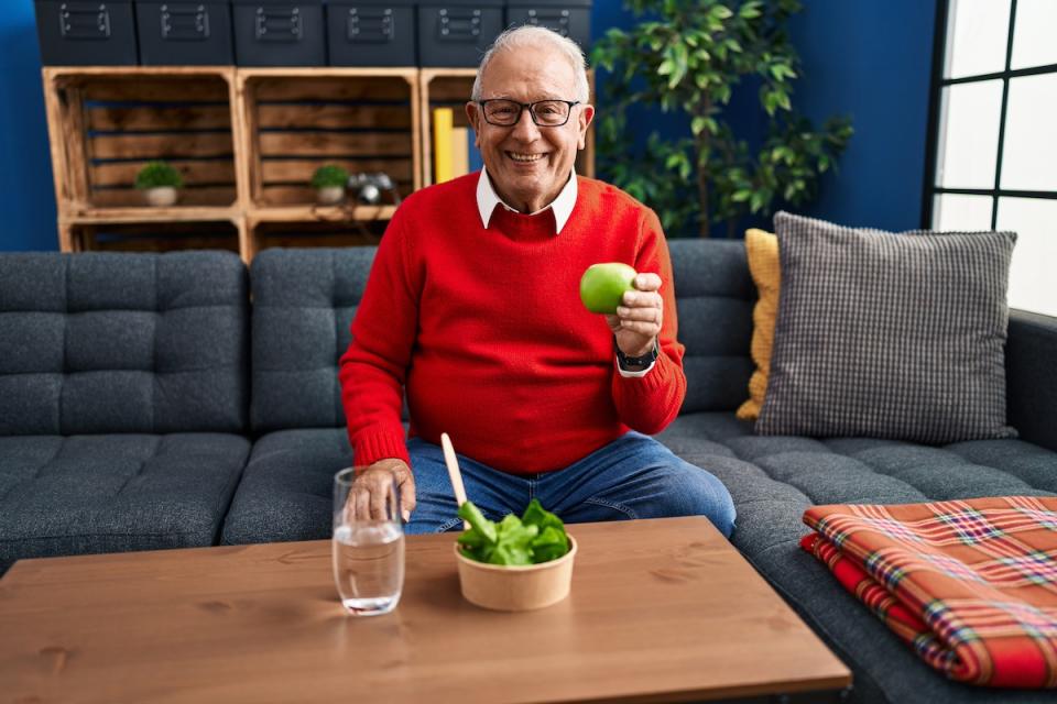 An HonorHealth patient working on his health