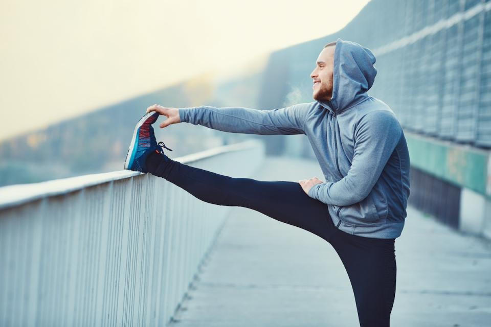 An HonorHealth patient exercising