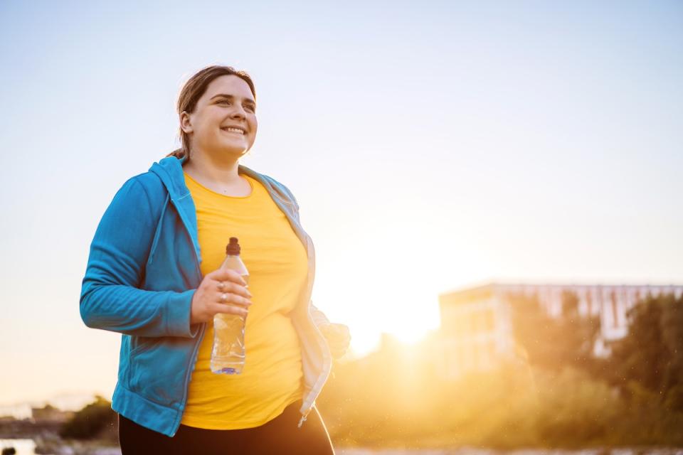 An HonorHealth patient works out