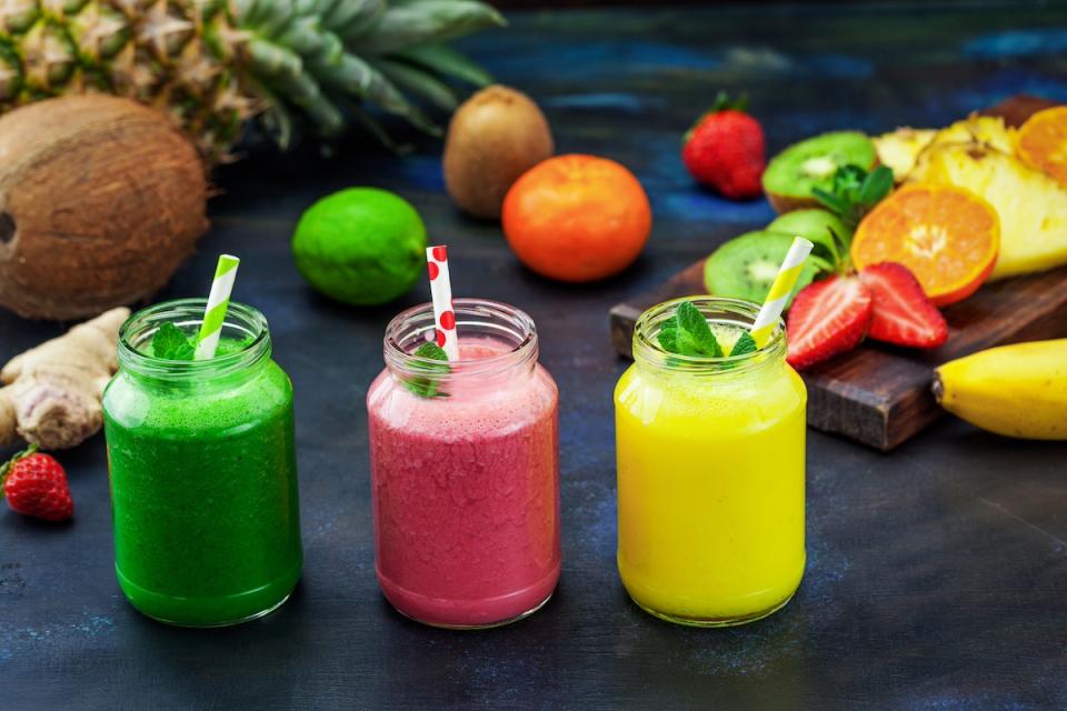 Healthy living smoothie recipe