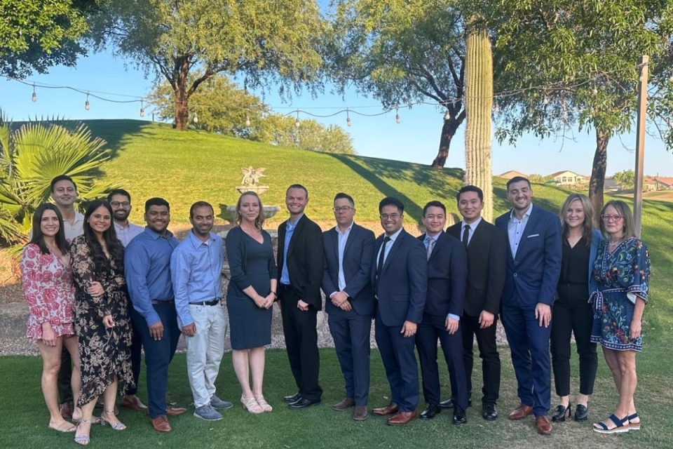 Team and core faculty of the Internal Medicine Residency Program at Honor Health Mountain Vista Medical Center