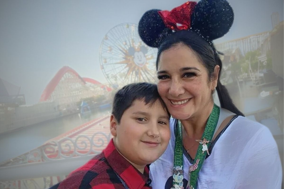 HonorHealth Women’s Heart Health Program Patient Story - Heather S. and her son before experiencing heart attack symptoms