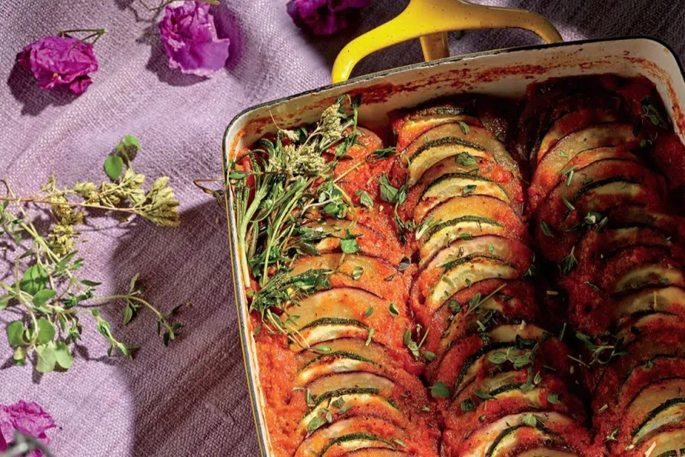 Blue Zones roasted ratatouille recipe from HonorHealth.
