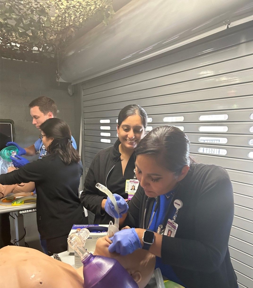 HonorHealth Internal Medicine Thompson Peak Residency Program didactics simulation training.
