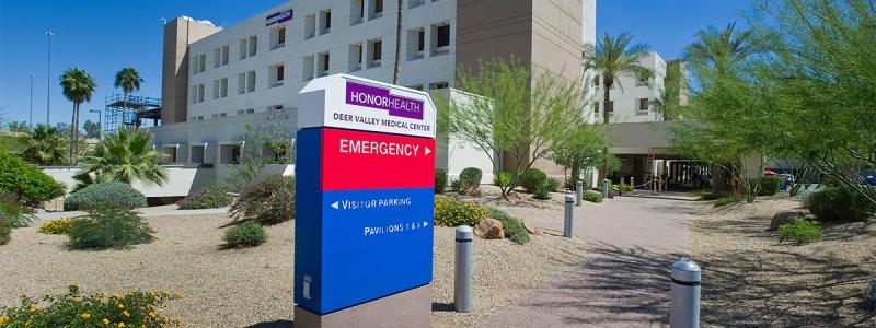 HonorHealth Deer Valley Medical Center campus entrance