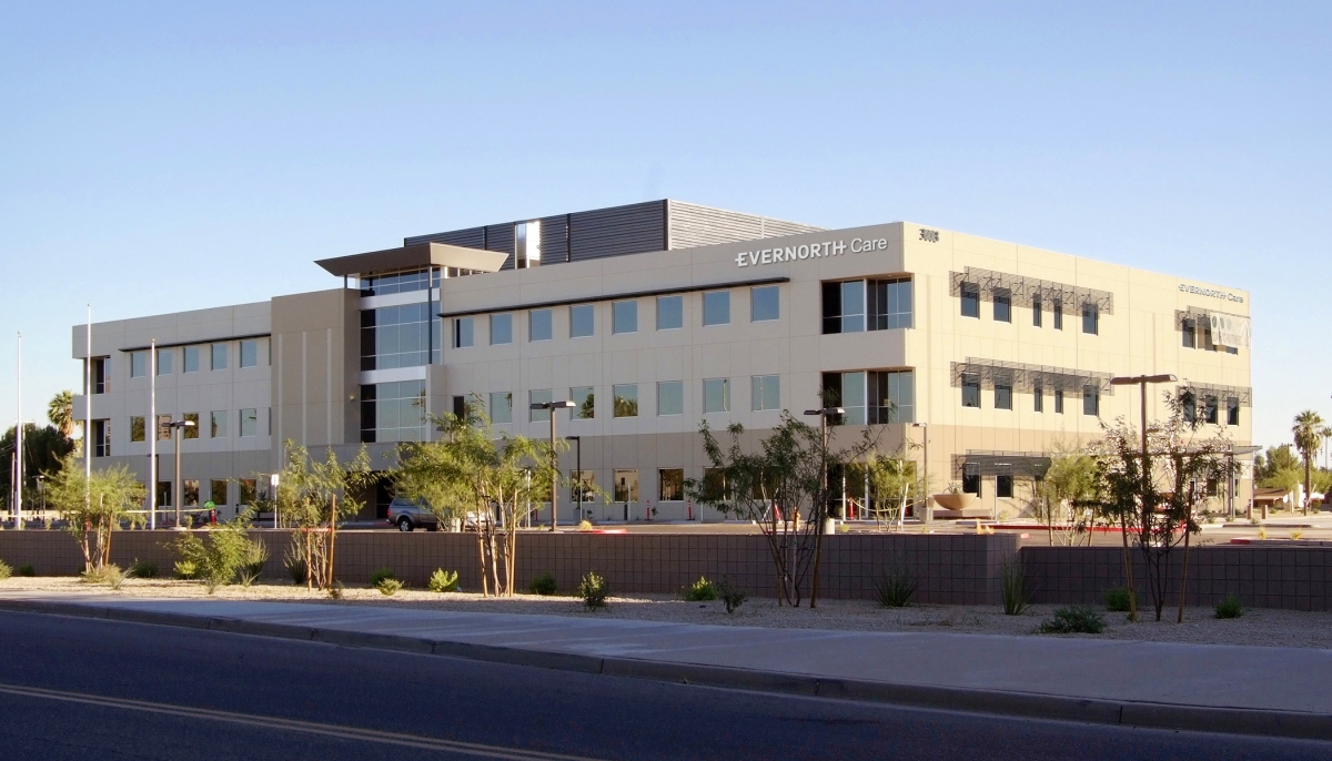 HonorHealth Primary Care - Phoenix Central exterior building view