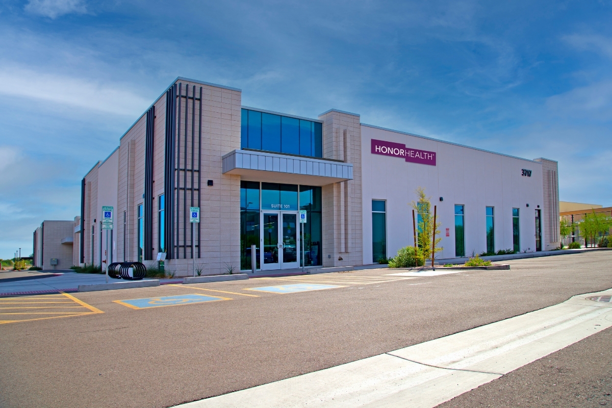HonorHealth Primary Care - South Gilbert exterior building view