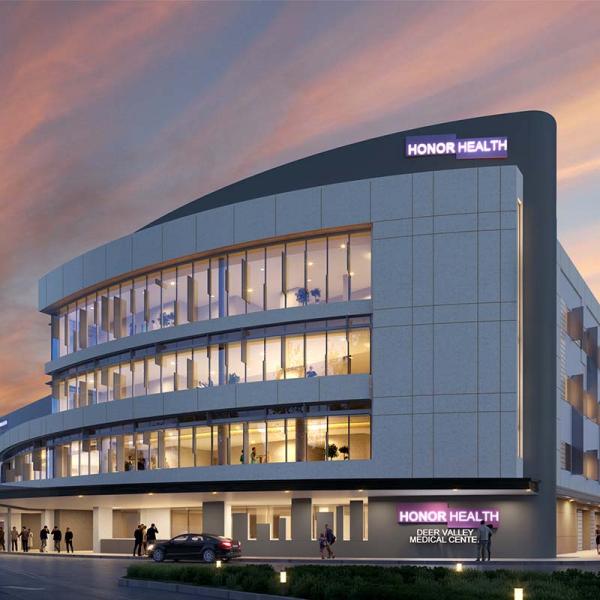 HonorHealth Deer Valley Medical Center expansion rendering