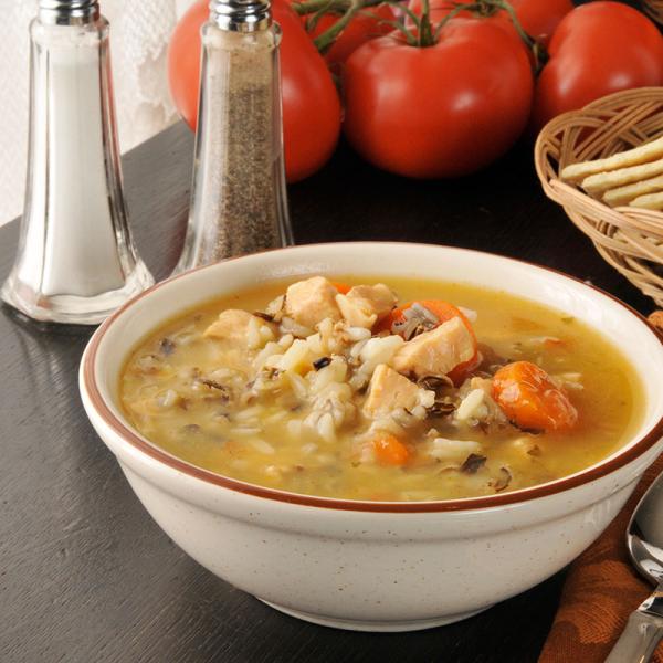 Chicken and wild rice soup recipe from HonorHealth