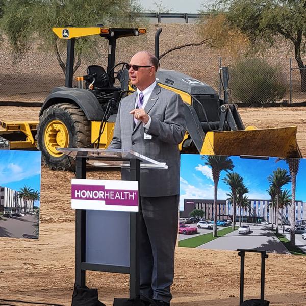 HonorHealth Medical Campus at Peoria groundbreaking ceremony