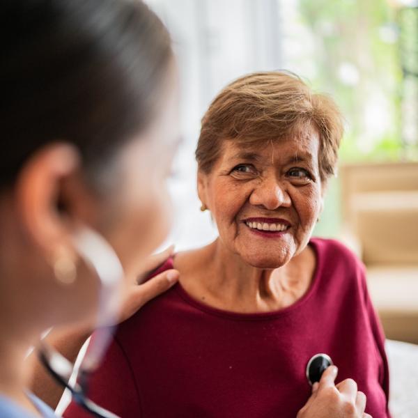 An HonorHealth patient getting help for her irregular heat rhythm