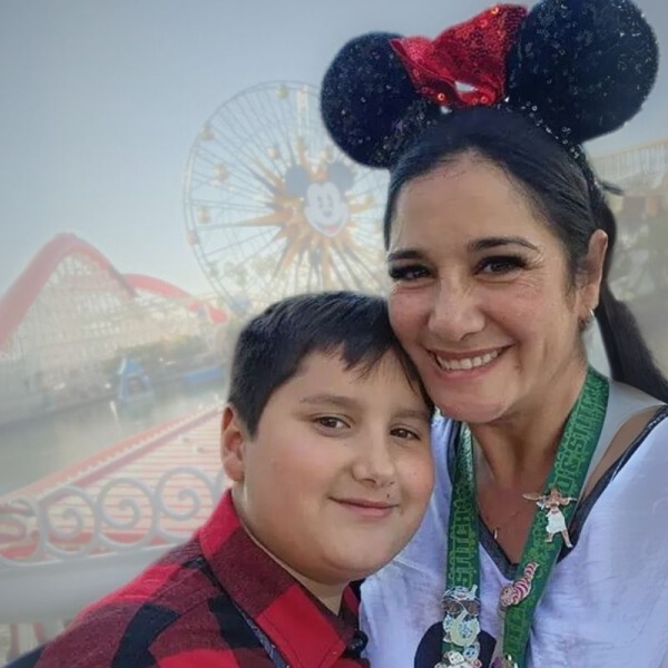 HonorHealth Women’s Heart Health Program Patient Story - Heather S. and her son before experiencing heart attack symptoms