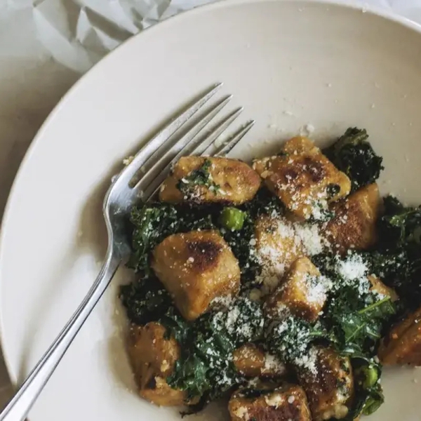 Blue Zones lentil gnocchi recipe from HonorHealth