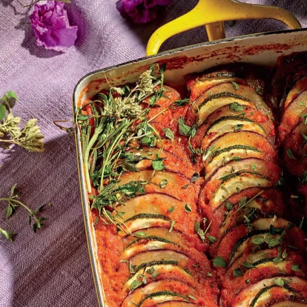 Blue Zones roasted ratatouille recipe from HonorHealth.