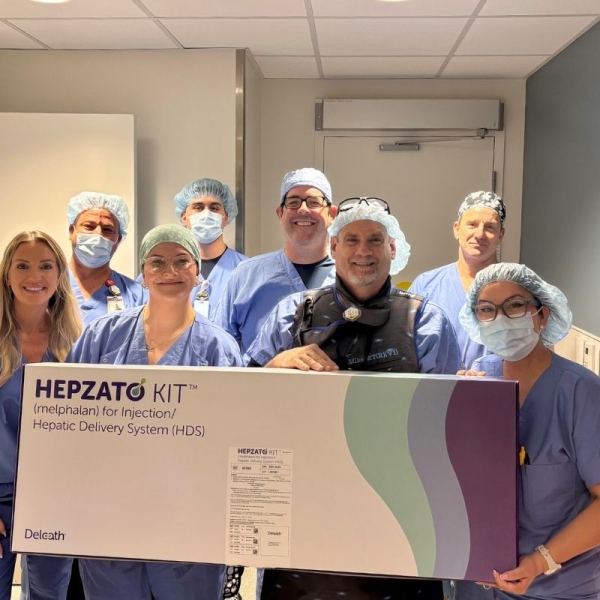 HonorHealth HEPZATO team marks a major milestone in treating rare eye cancer.