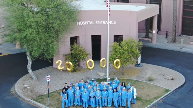 HonorHealth Scottsdale Shea Medical Center becomes first Arizona hospital to reach 20,000 robotic surgery milestone