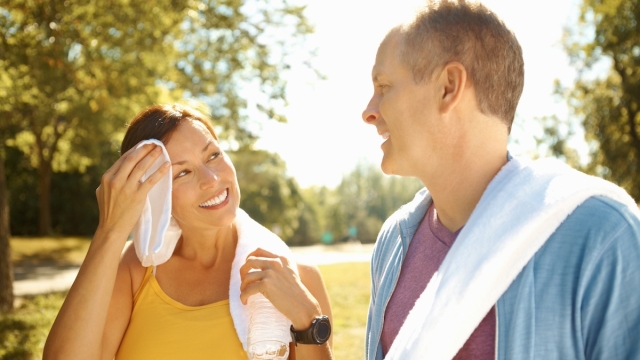 An HonorHealth patient exercising in the heat