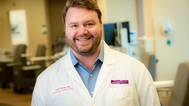 Dr. Justin Moser, a melanoma specialist at HonorHealth Research Institute