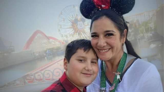 HonorHealth Women’s Heart Health Program Patient Story - Heather S. and her son before experiencing heart attack symptoms