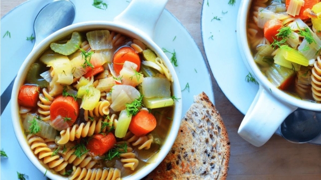 "Feel better" noodle soup Blue Zones recipe from HonorHealth.