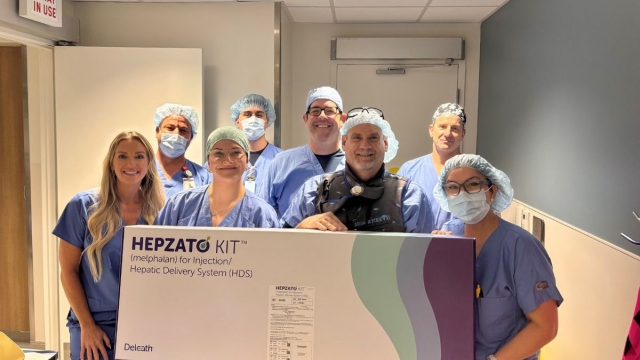 HonorHealth HEPZATO team marks a major milestone in treating rare eye cancer.